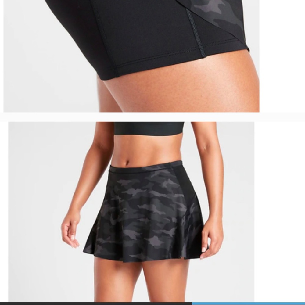 Athleta Match Point Camo Skort 13.5 Medium